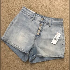 NWT Kendall and Kylie Super High Rise Shorts